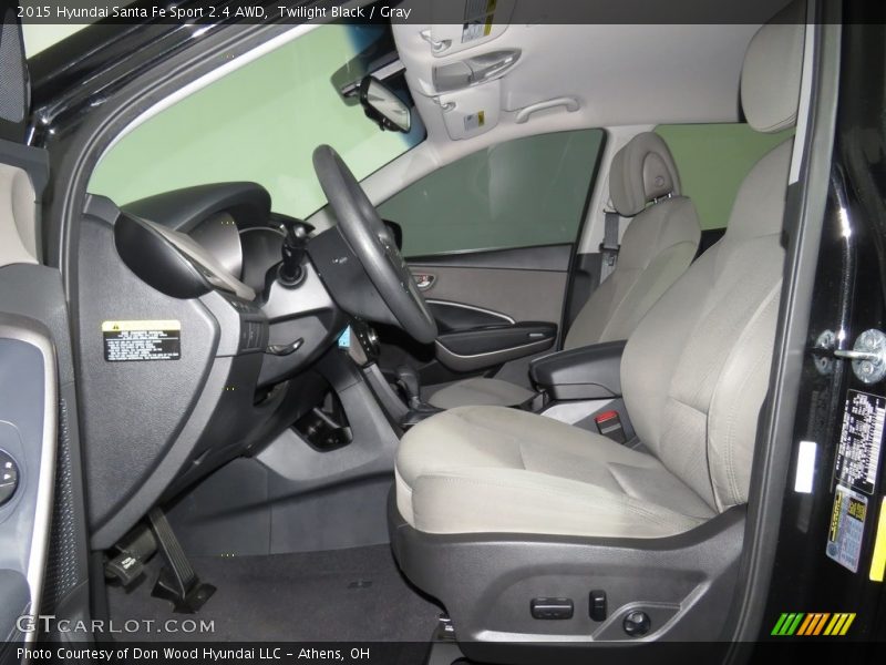 Twilight Black / Gray 2015 Hyundai Santa Fe Sport 2.4 AWD
