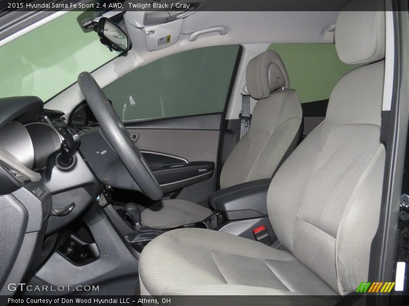 Twilight Black / Gray 2015 Hyundai Santa Fe Sport 2.4 AWD
