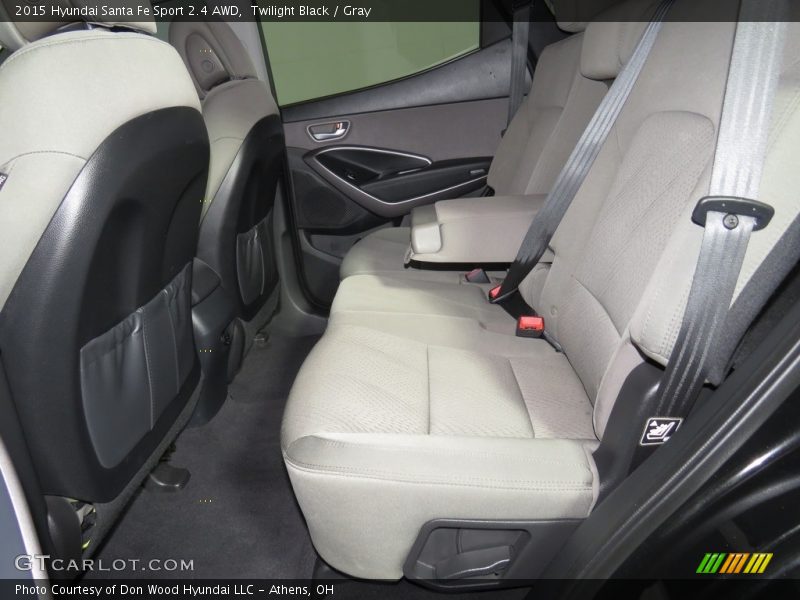 Twilight Black / Gray 2015 Hyundai Santa Fe Sport 2.4 AWD