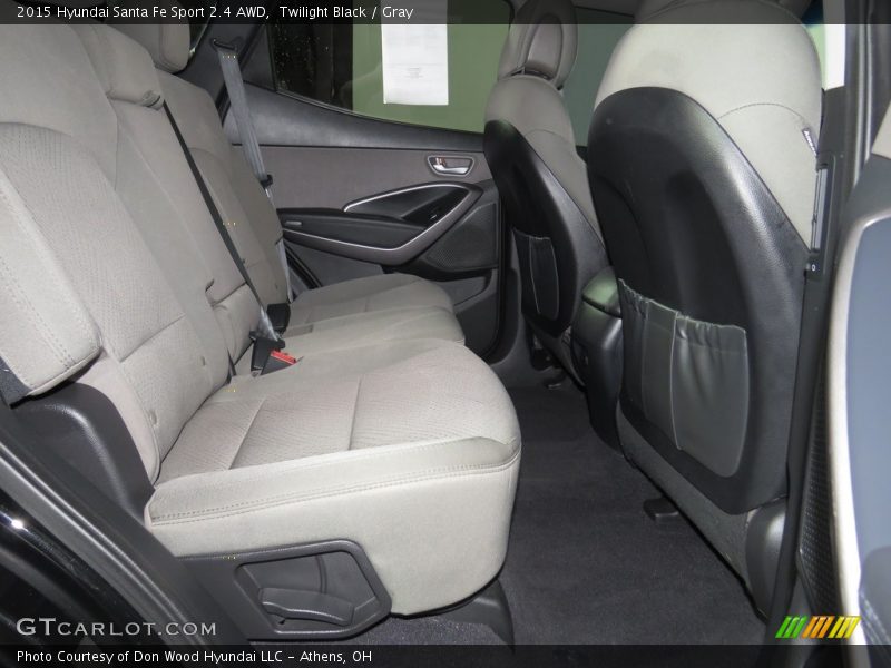 Twilight Black / Gray 2015 Hyundai Santa Fe Sport 2.4 AWD