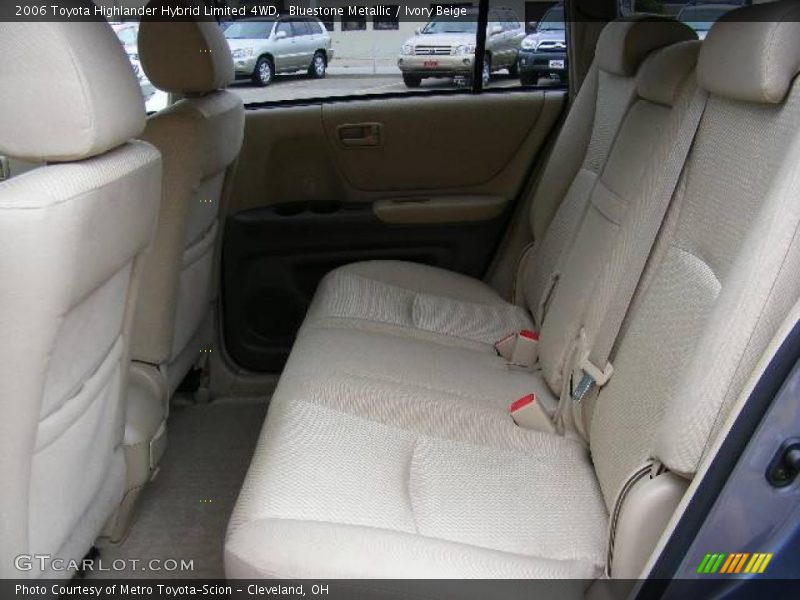 Bluestone Metallic / Ivory Beige 2006 Toyota Highlander Hybrid Limited 4WD