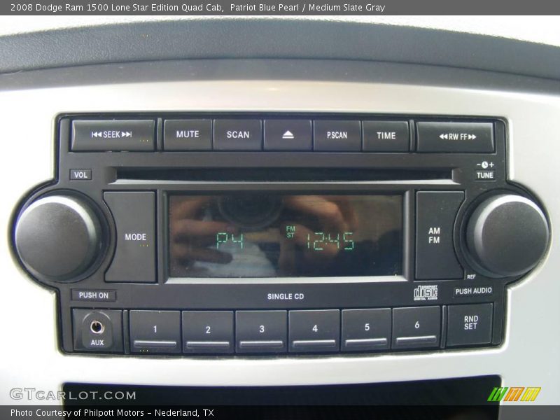 Patriot Blue Pearl / Medium Slate Gray 2008 Dodge Ram 1500 Lone Star Edition Quad Cab