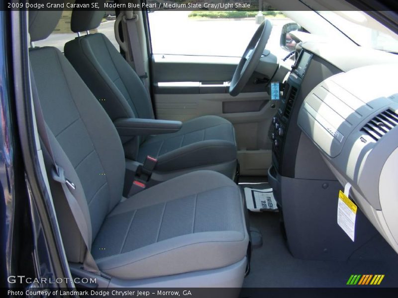 Modern Blue Pearl / Medium Slate Gray/Light Shale 2009 Dodge Grand Caravan SE
