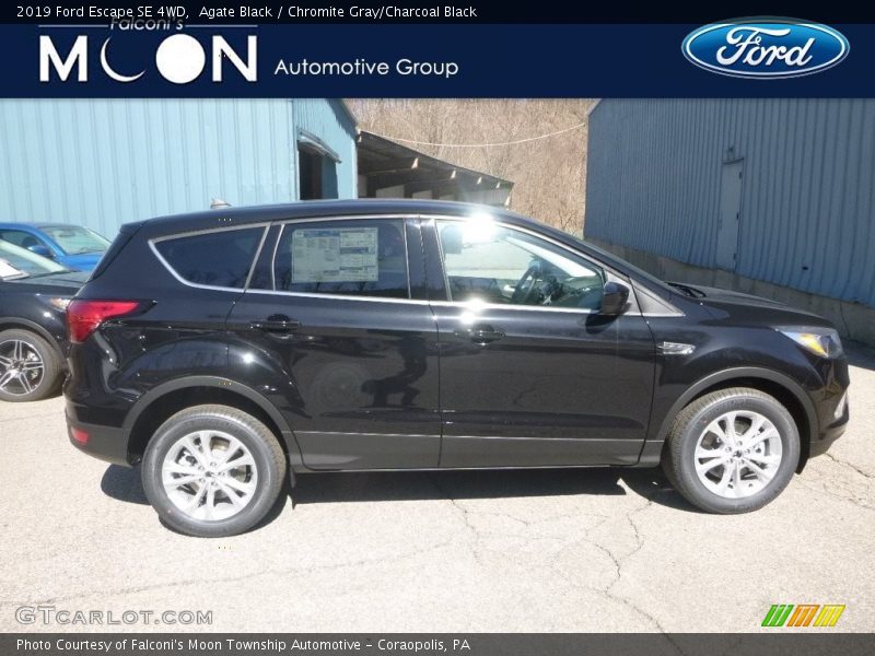 Agate Black / Chromite Gray/Charcoal Black 2019 Ford Escape SE 4WD