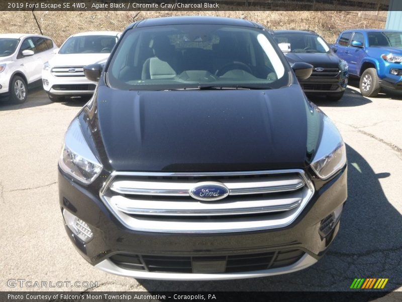 Agate Black / Chromite Gray/Charcoal Black 2019 Ford Escape SE 4WD