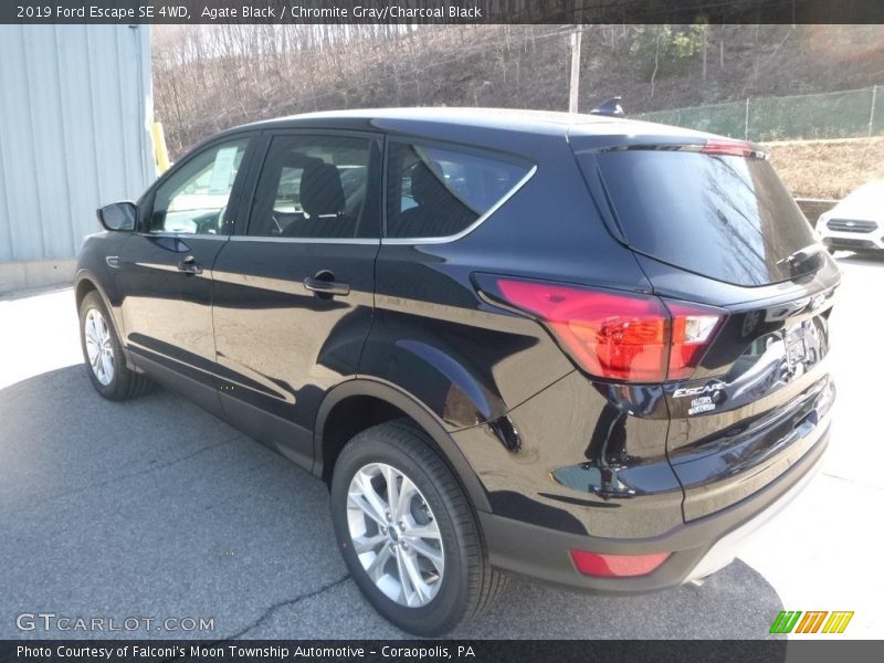 Agate Black / Chromite Gray/Charcoal Black 2019 Ford Escape SE 4WD