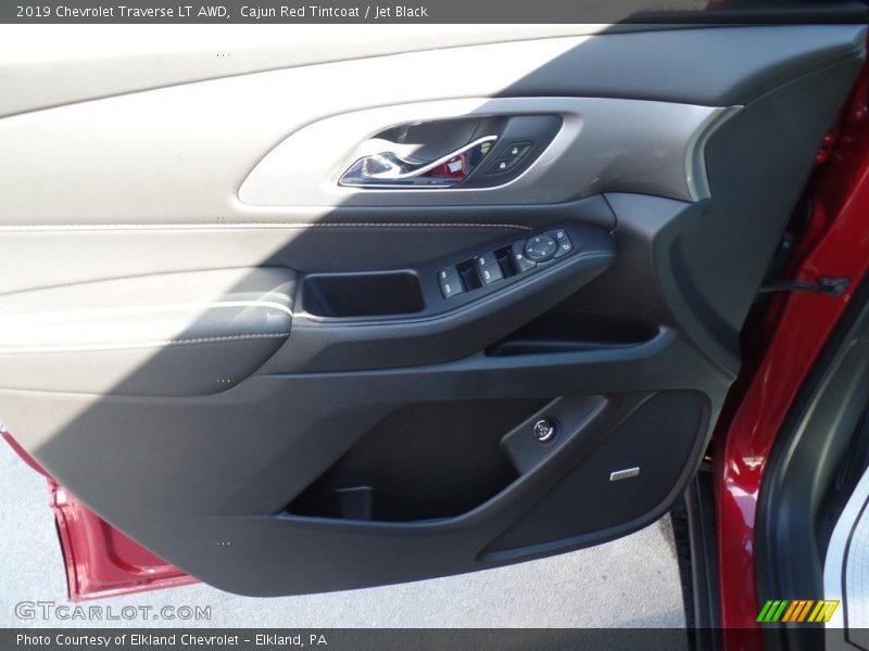 Cajun Red Tintcoat / Jet Black 2019 Chevrolet Traverse LT AWD