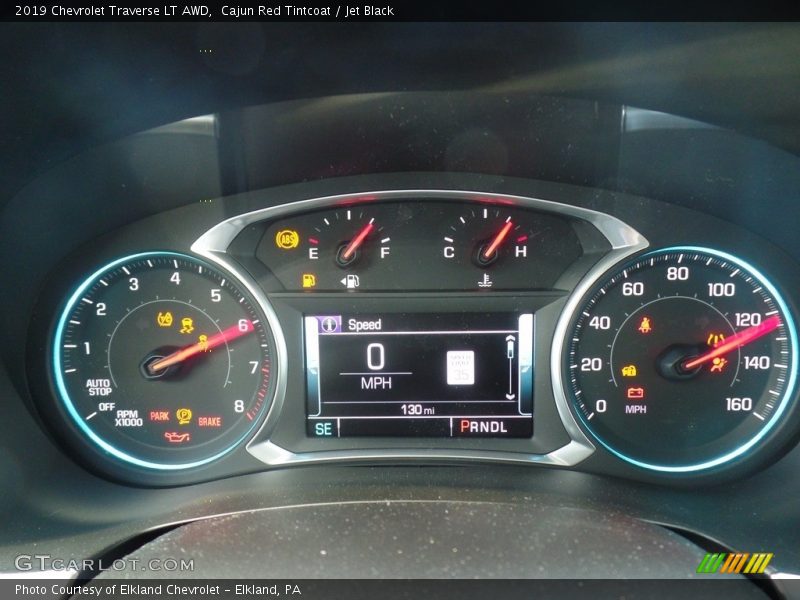 Cajun Red Tintcoat / Jet Black 2019 Chevrolet Traverse LT AWD