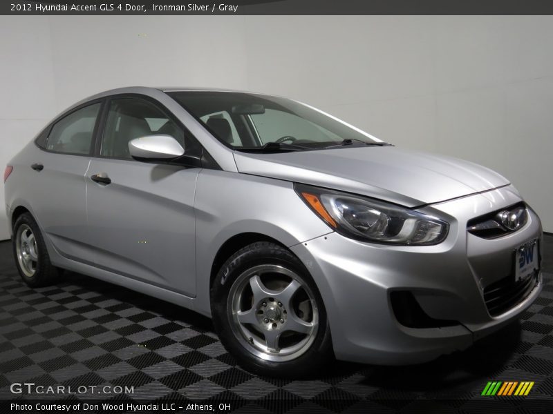 Ironman Silver / Gray 2012 Hyundai Accent GLS 4 Door