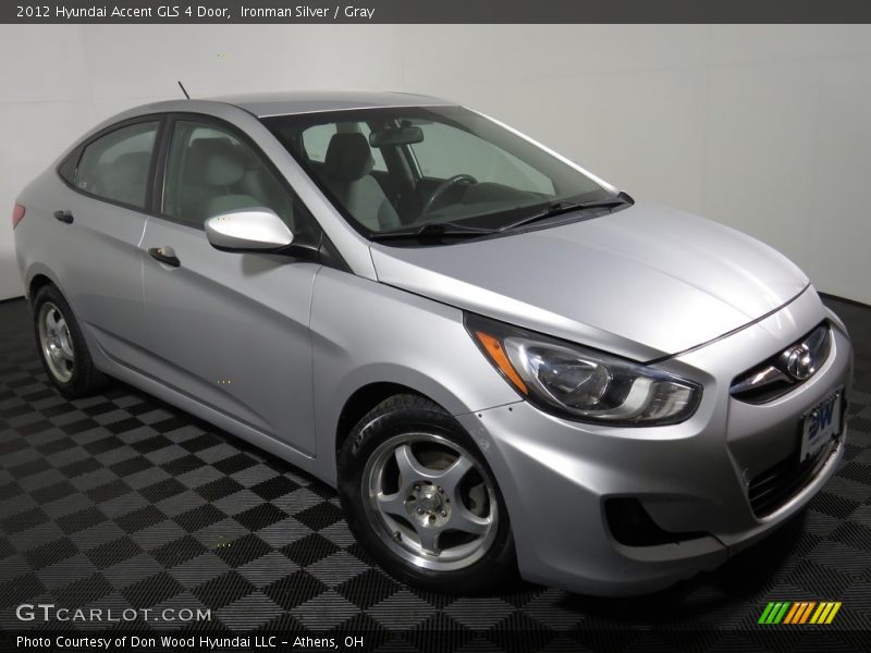 Ironman Silver / Gray 2012 Hyundai Accent GLS 4 Door