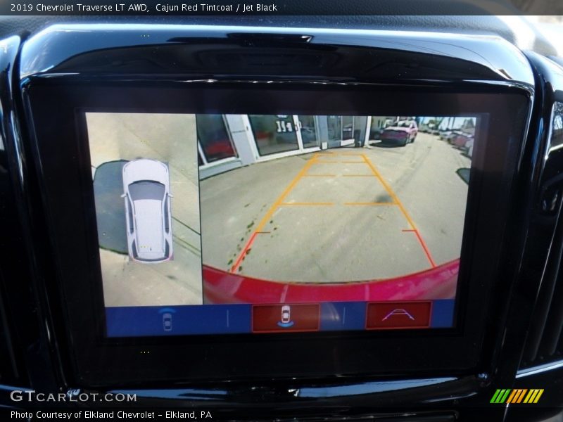 Cajun Red Tintcoat / Jet Black 2019 Chevrolet Traverse LT AWD