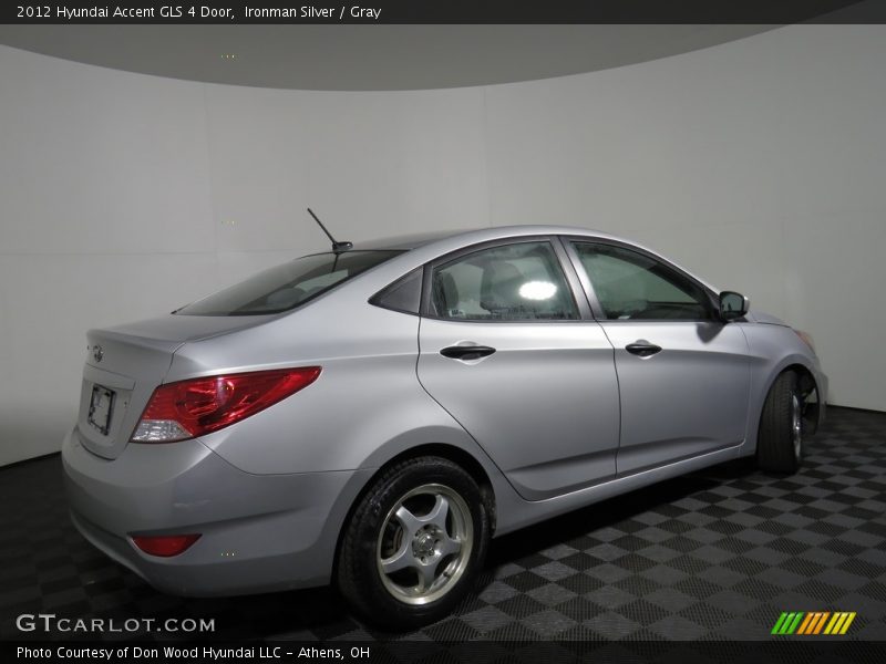 Ironman Silver / Gray 2012 Hyundai Accent GLS 4 Door