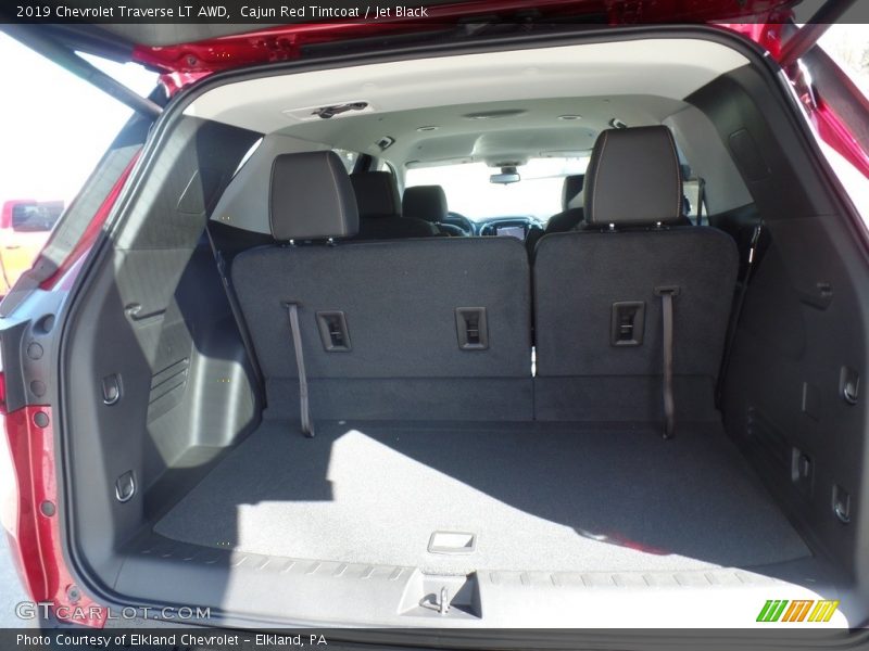 Cajun Red Tintcoat / Jet Black 2019 Chevrolet Traverse LT AWD