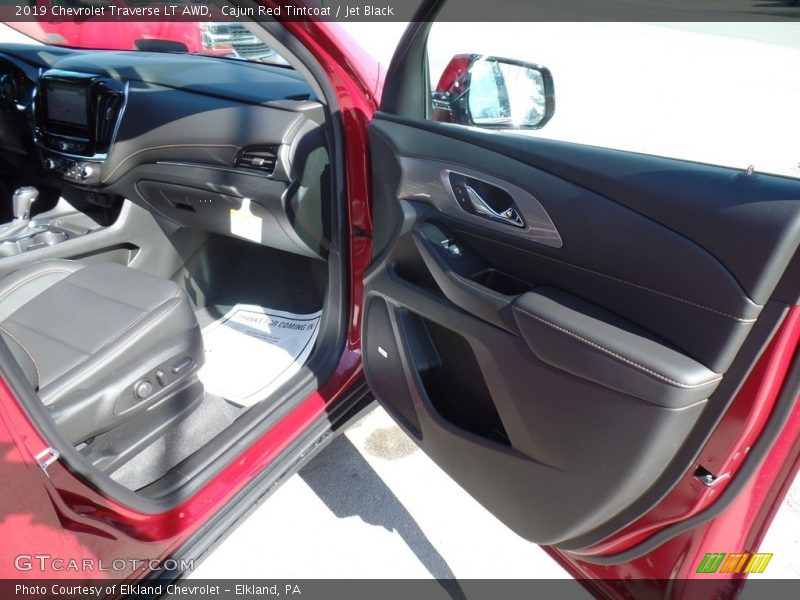 Cajun Red Tintcoat / Jet Black 2019 Chevrolet Traverse LT AWD
