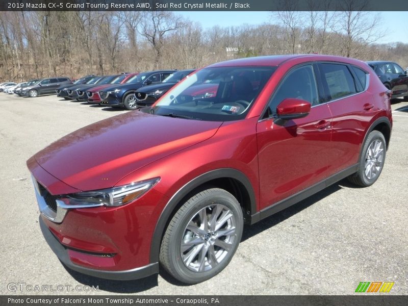 Soul Red Crystal Metallic / Black 2019 Mazda CX-5 Grand Touring Reserve AWD