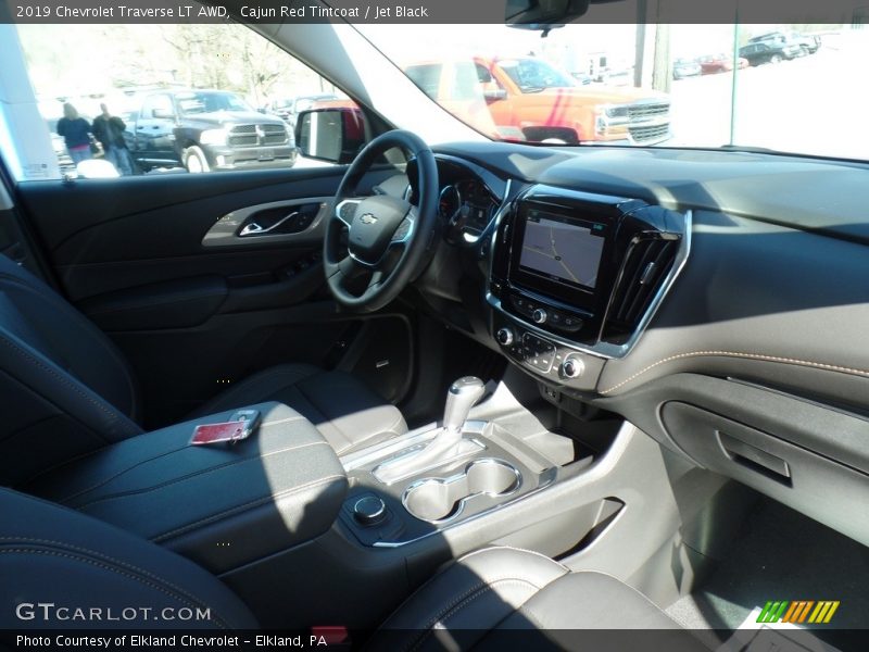 Cajun Red Tintcoat / Jet Black 2019 Chevrolet Traverse LT AWD