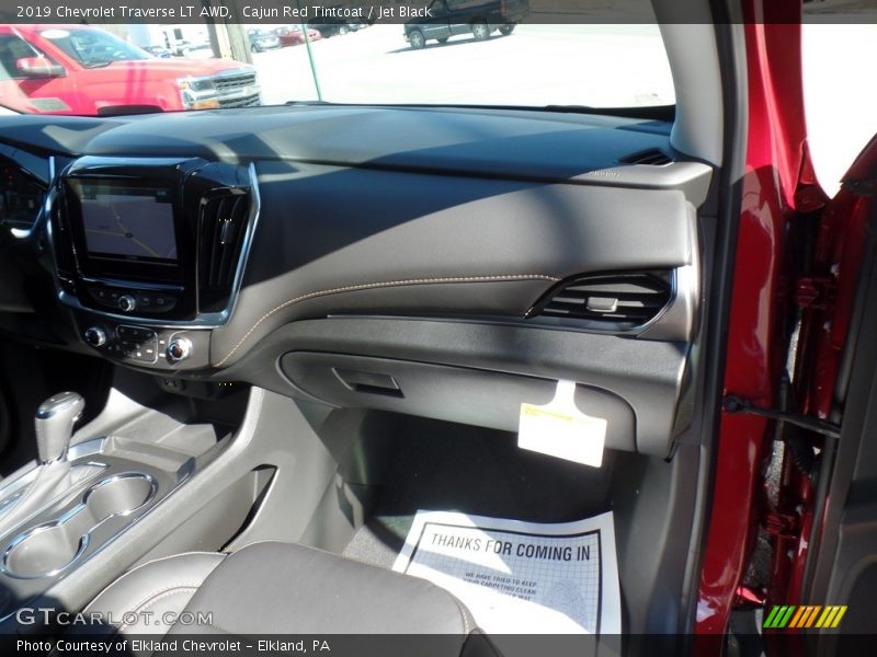 Cajun Red Tintcoat / Jet Black 2019 Chevrolet Traverse LT AWD