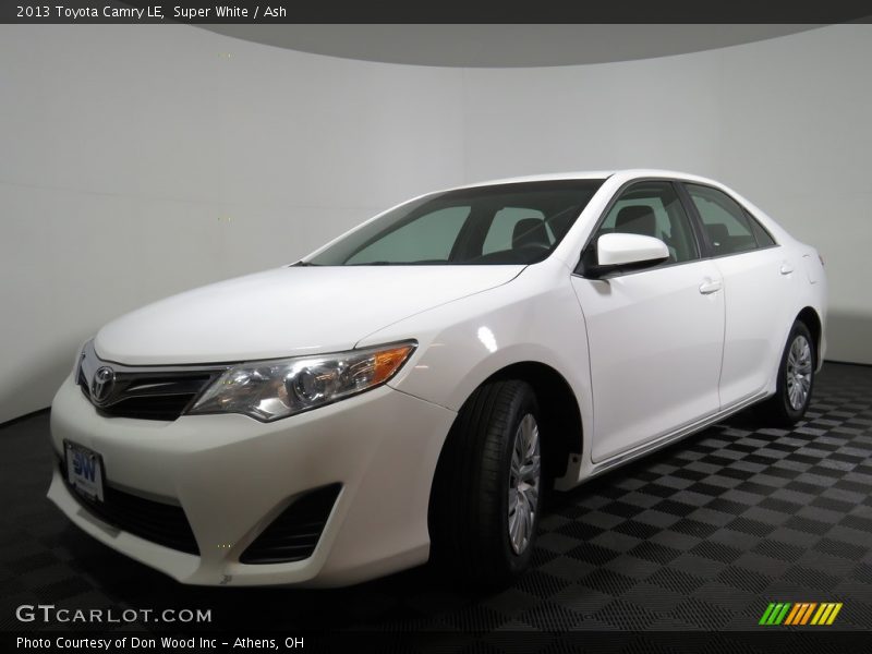 Super White / Ash 2013 Toyota Camry LE