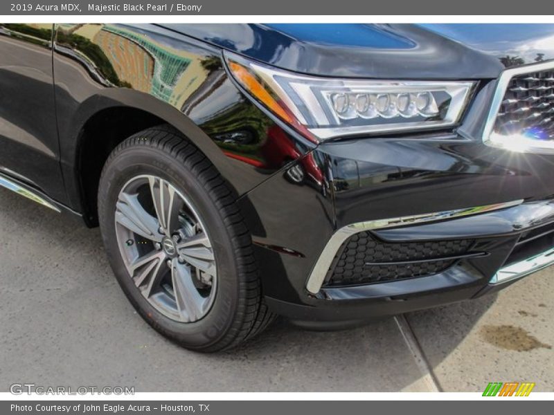 Majestic Black Pearl / Ebony 2019 Acura MDX