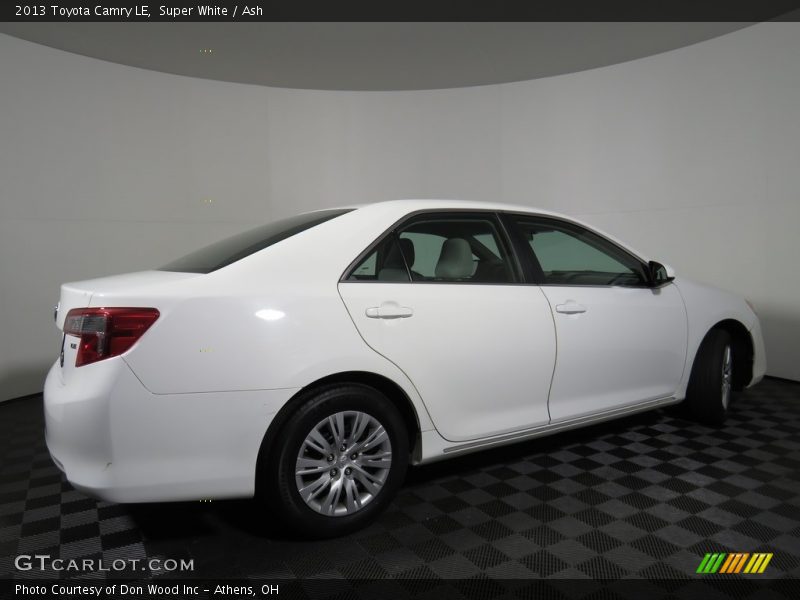 Super White / Ash 2013 Toyota Camry LE