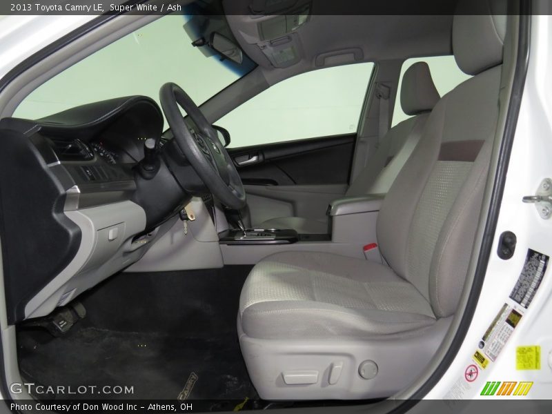 Super White / Ash 2013 Toyota Camry LE