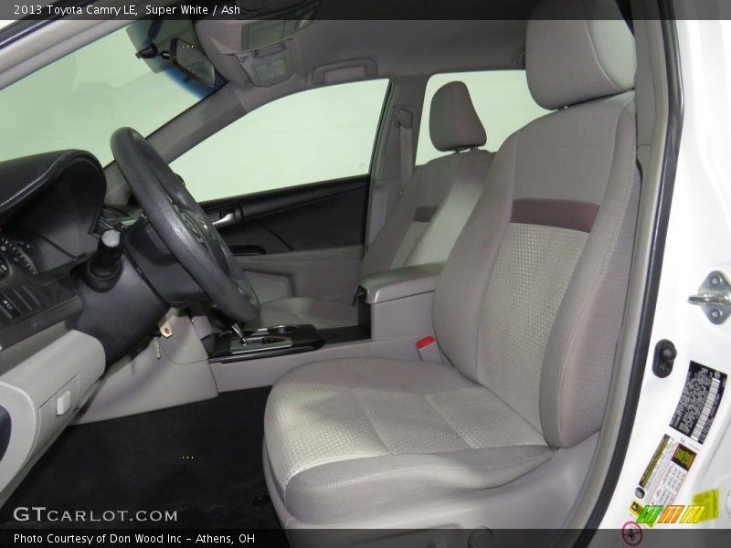 Super White / Ash 2013 Toyota Camry LE