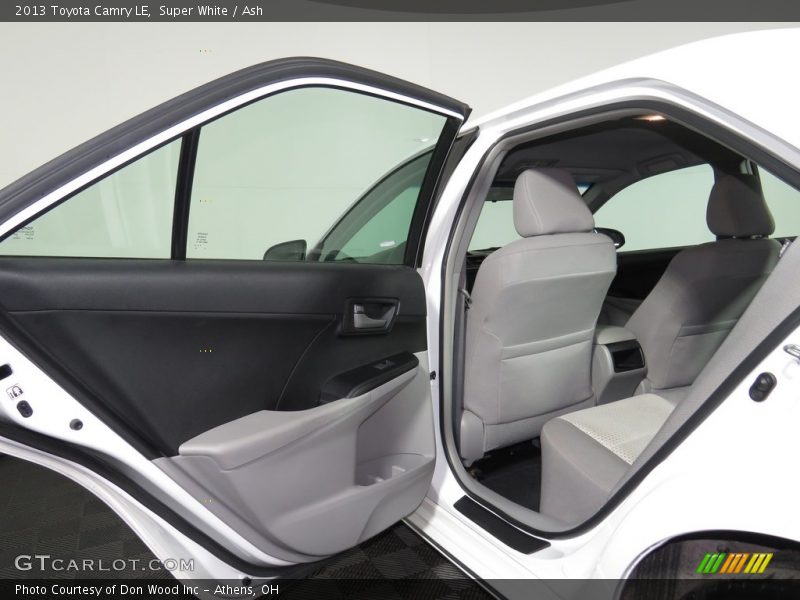 Super White / Ash 2013 Toyota Camry LE