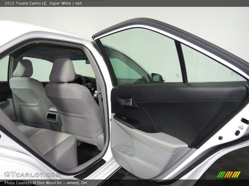 Super White / Ash 2013 Toyota Camry LE