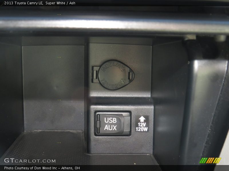 Super White / Ash 2013 Toyota Camry LE