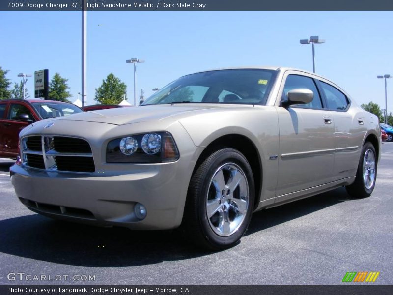 Light Sandstone Metallic / Dark Slate Gray 2009 Dodge Charger R/T
