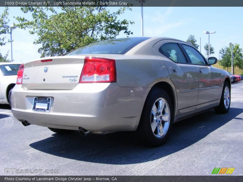 Light Sandstone Metallic / Dark Slate Gray 2009 Dodge Charger R/T