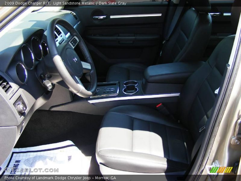 Light Sandstone Metallic / Dark Slate Gray 2009 Dodge Charger R/T
