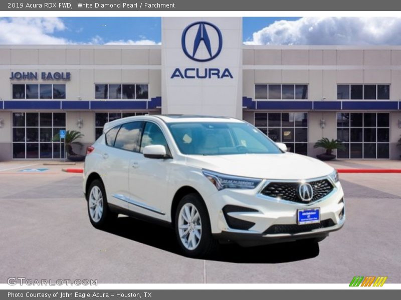 White Diamond Pearl / Parchment 2019 Acura RDX FWD