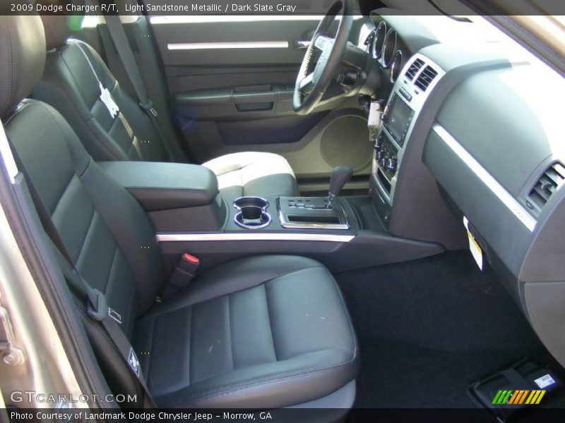 Light Sandstone Metallic / Dark Slate Gray 2009 Dodge Charger R/T
