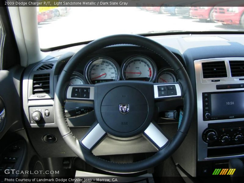 Light Sandstone Metallic / Dark Slate Gray 2009 Dodge Charger R/T