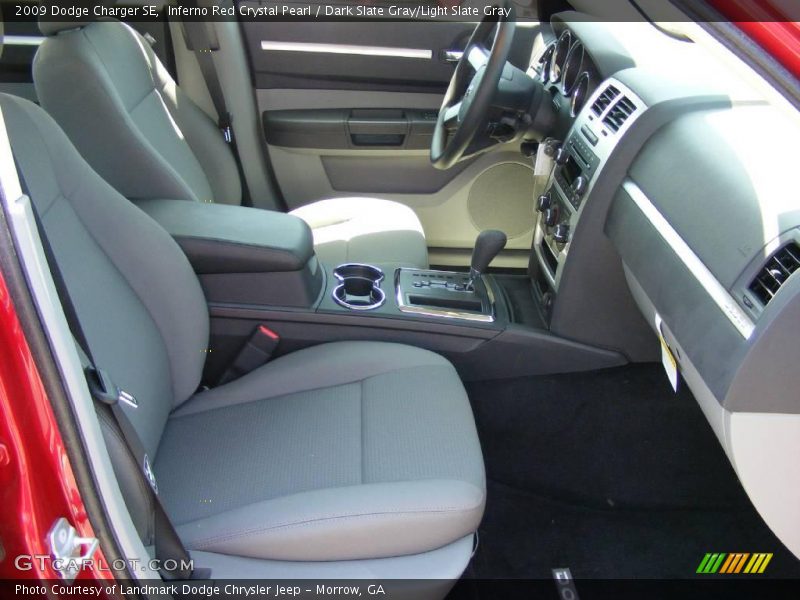 Inferno Red Crystal Pearl / Dark Slate Gray/Light Slate Gray 2009 Dodge Charger SE