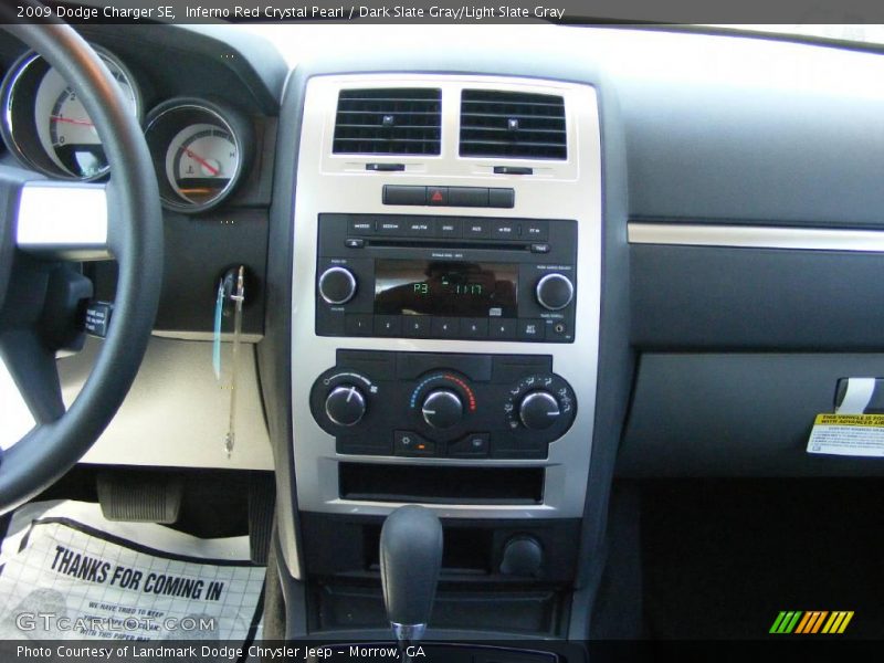 Inferno Red Crystal Pearl / Dark Slate Gray/Light Slate Gray 2009 Dodge Charger SE