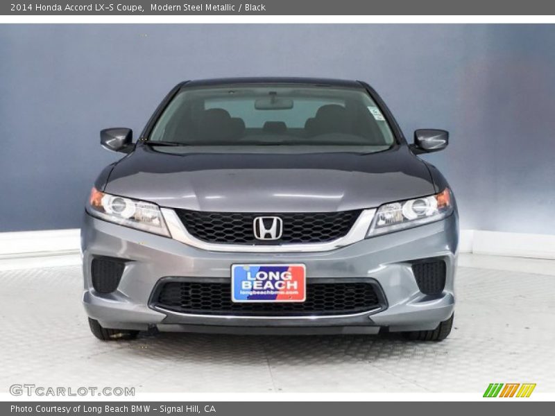 Modern Steel Metallic / Black 2014 Honda Accord LX-S Coupe