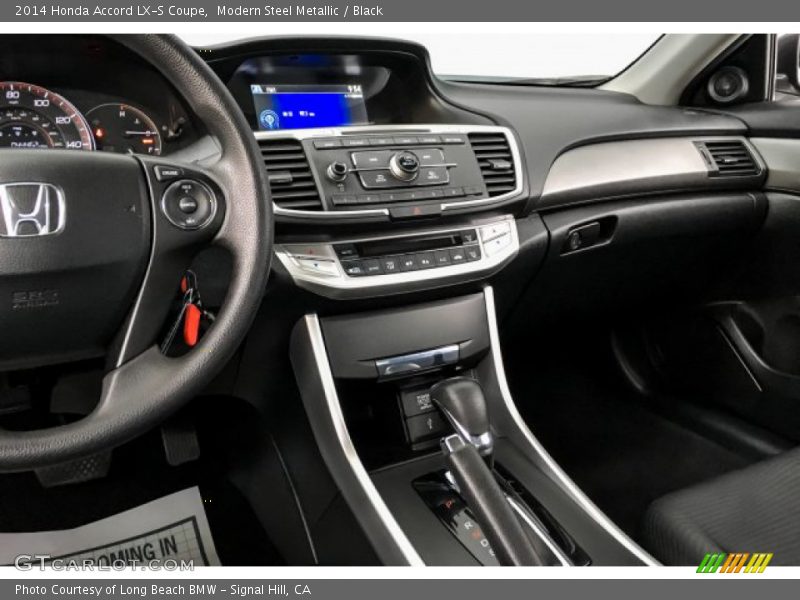 Modern Steel Metallic / Black 2014 Honda Accord LX-S Coupe