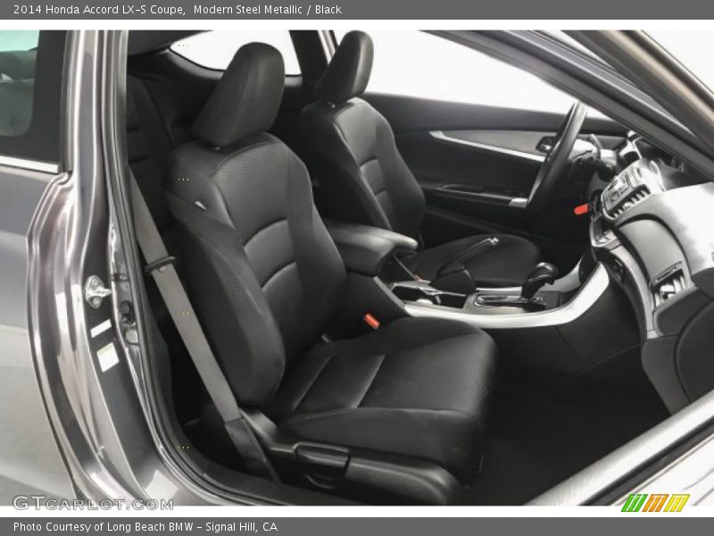 Modern Steel Metallic / Black 2014 Honda Accord LX-S Coupe