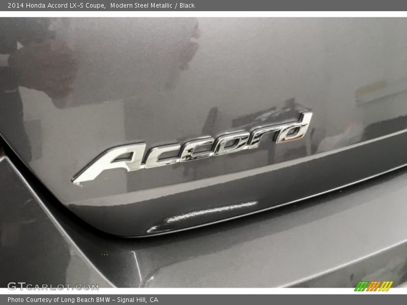 Modern Steel Metallic / Black 2014 Honda Accord LX-S Coupe