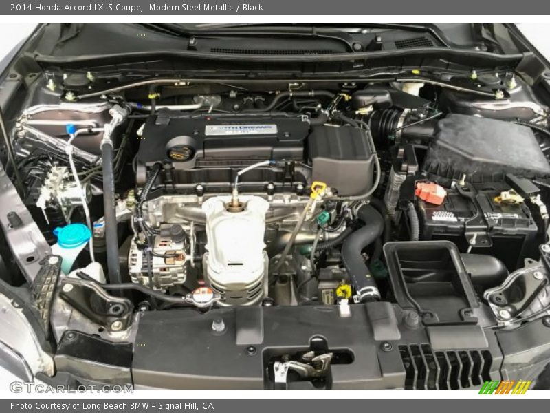 Modern Steel Metallic / Black 2014 Honda Accord LX-S Coupe