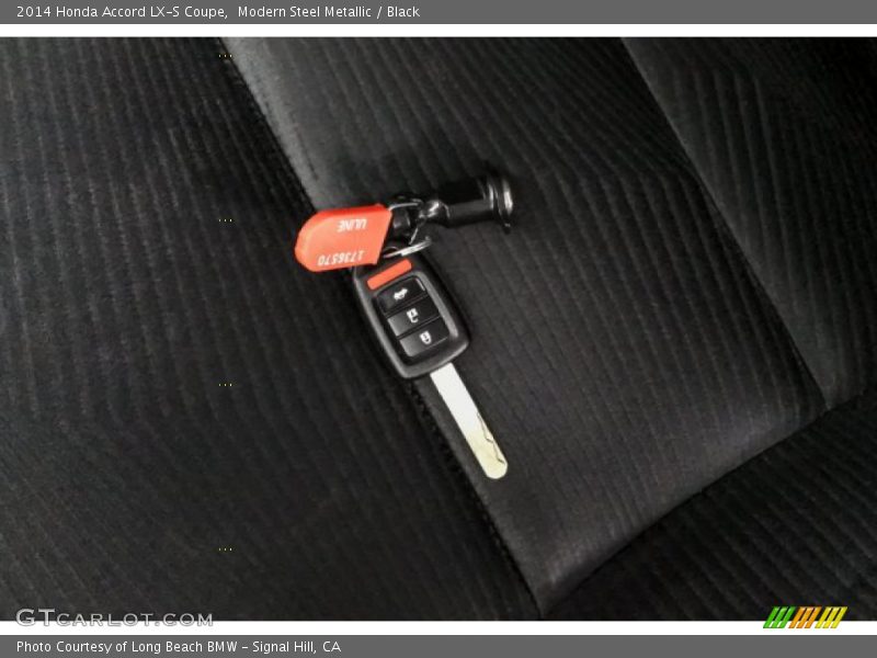 Modern Steel Metallic / Black 2014 Honda Accord LX-S Coupe