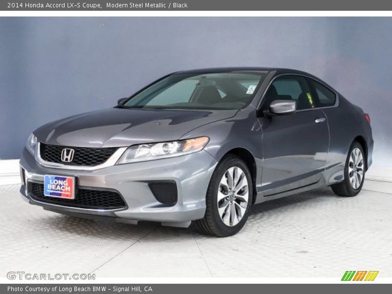 Modern Steel Metallic / Black 2014 Honda Accord LX-S Coupe