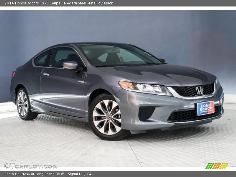 Modern Steel Metallic / Black 2014 Honda Accord LX-S Coupe