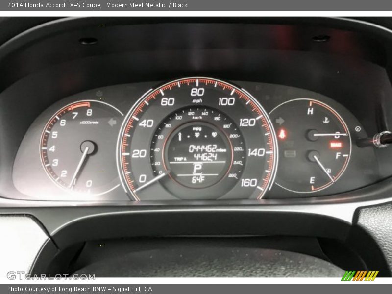Modern Steel Metallic / Black 2014 Honda Accord LX-S Coupe