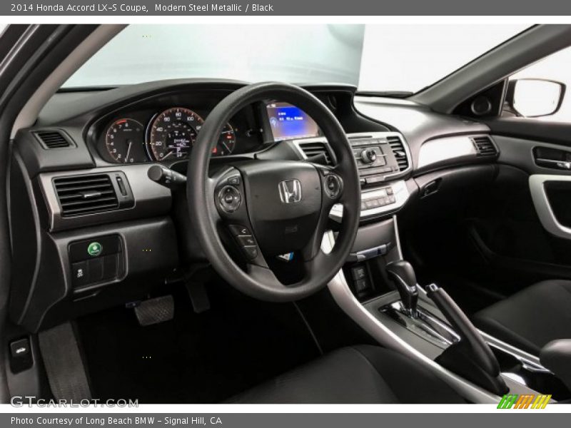 Modern Steel Metallic / Black 2014 Honda Accord LX-S Coupe