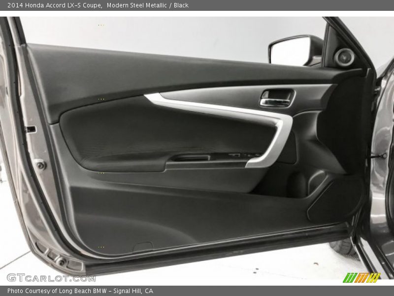 Modern Steel Metallic / Black 2014 Honda Accord LX-S Coupe