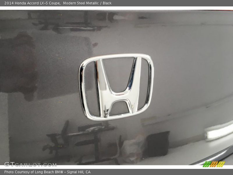 Modern Steel Metallic / Black 2014 Honda Accord LX-S Coupe