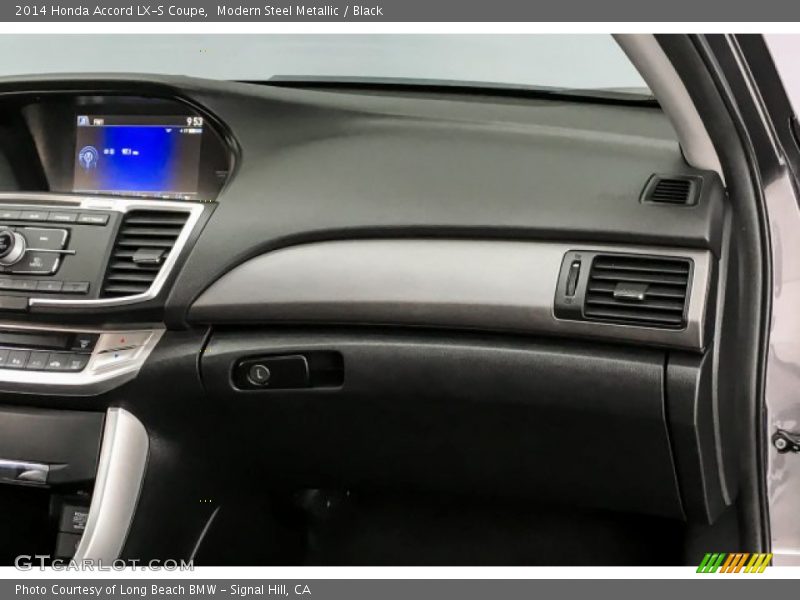 Modern Steel Metallic / Black 2014 Honda Accord LX-S Coupe